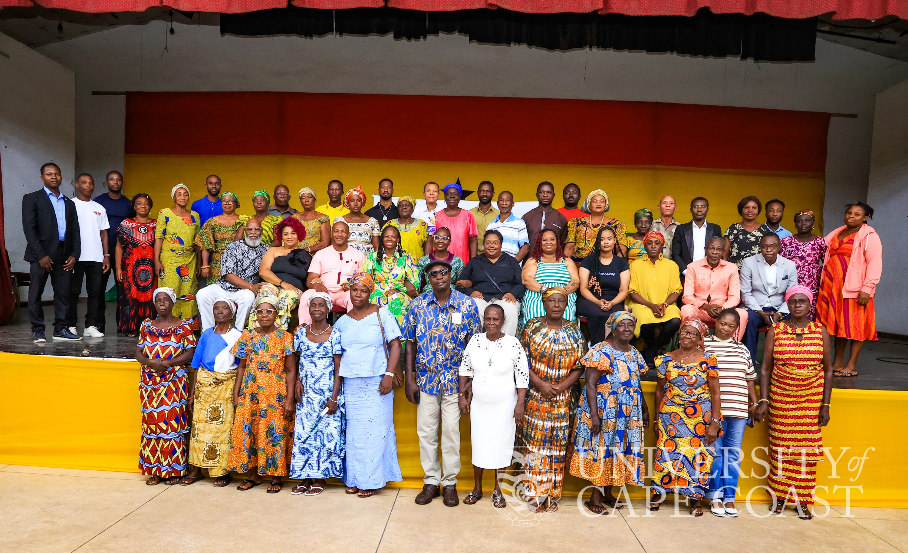 The Vice-Chancellor and Registrar with the ADB team