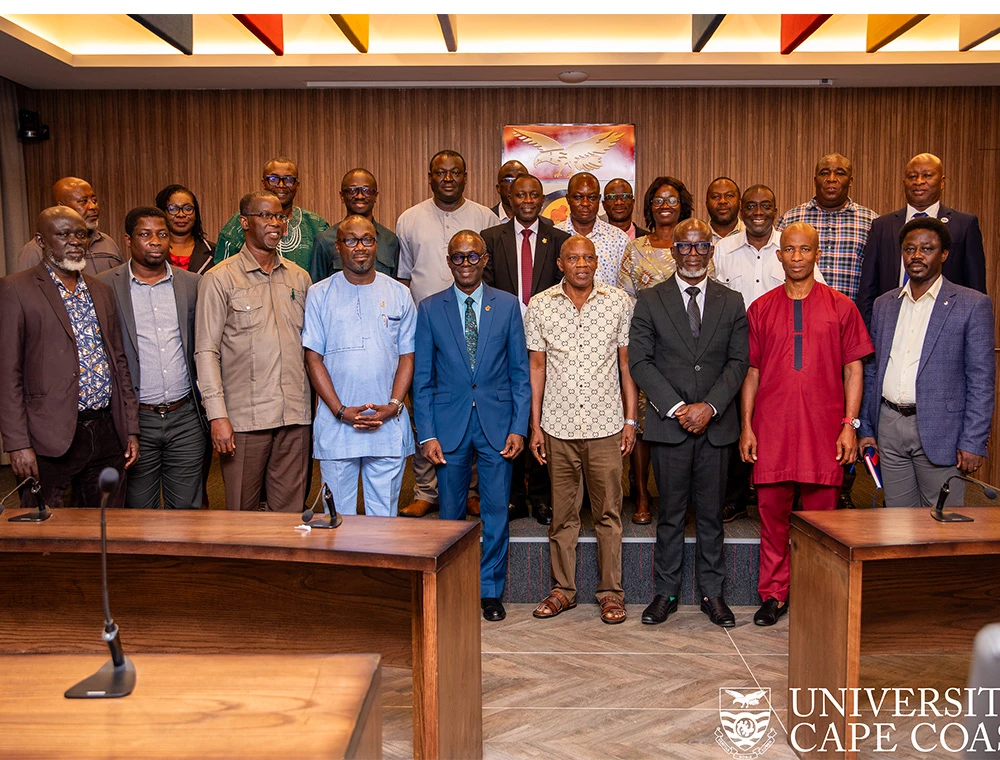 Chairman of UCC Governing Council Interacts with Management